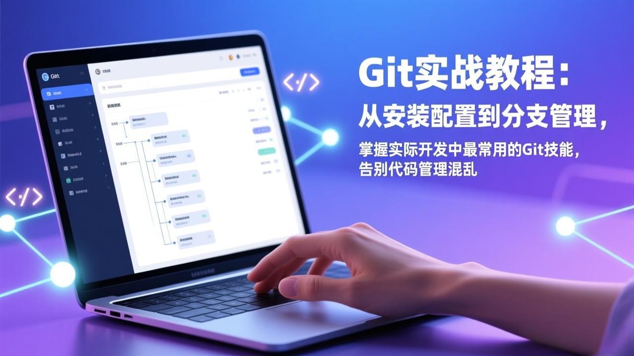 Git实战教程：从安装配置到分支管理，掌握实际开发中最常用的Git技能，告别代码管理混乱-点子口袋网