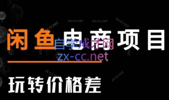 亿创繁星·闲鱼电商项目(玩转价格差)-云创网