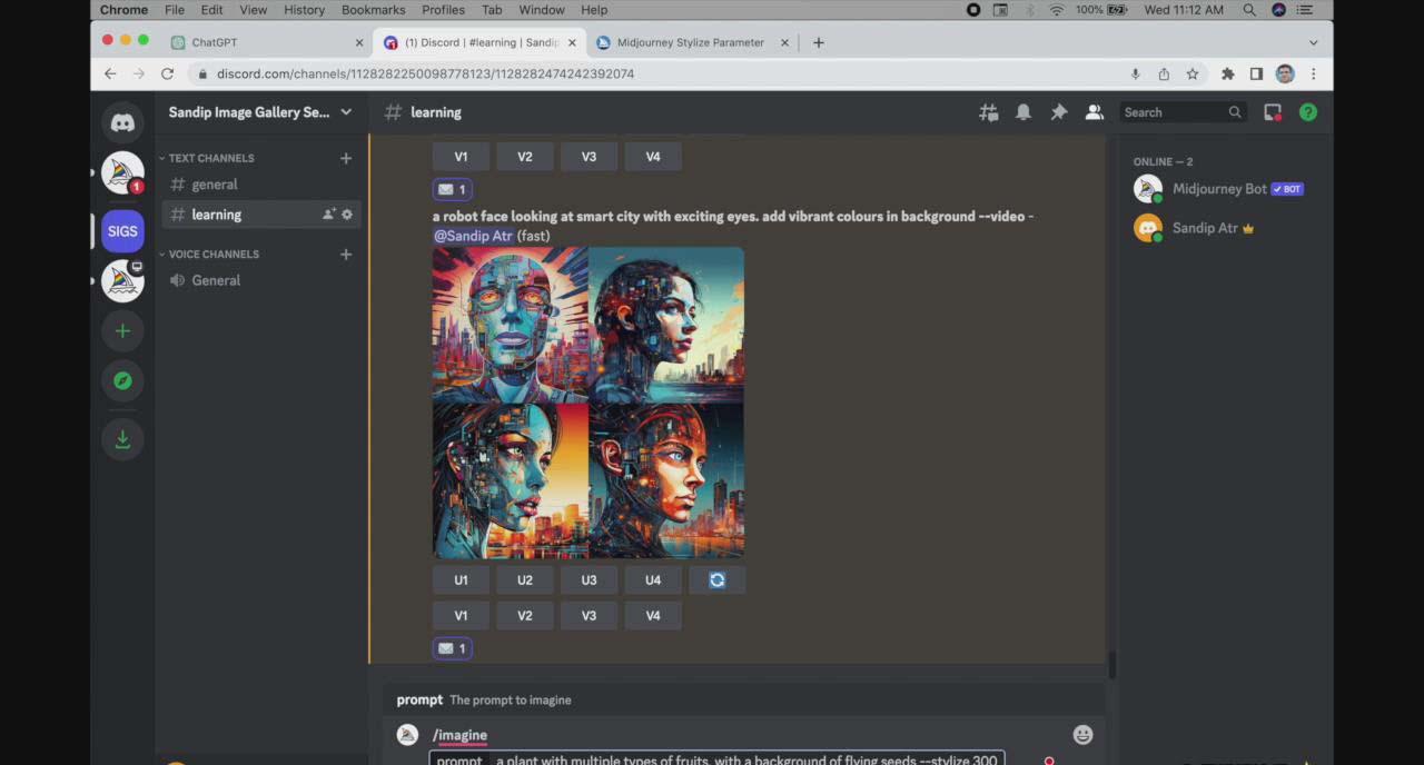 图片[2]-ChatGPT4 和 MidJourney AI 绘画聊天革命性指南教程-33节视频课-中英字幕-云创网