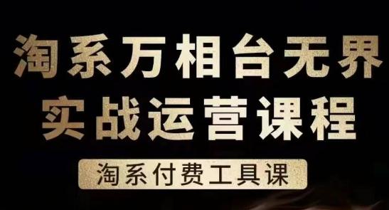 淘系万相台无界实战运营课，淘系付费工具课-点子口袋网