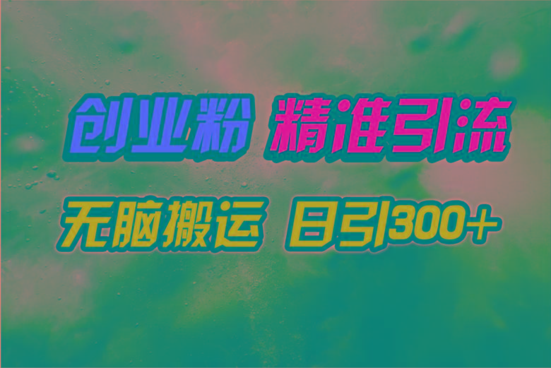 (9875期)视频号纯搬运日引300+创业粉教程！-点子口袋网