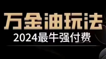2024最牛强付费，万金油强付费玩法，干货满满，全程实操起飞-点子口袋网
