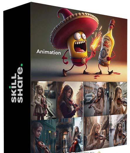 图片[1]-掌握 MidJourney V5 AI + ChatGPT创建一致的角色设计图像-22节课-中英字幕-云创网