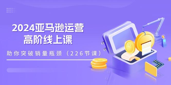 2024亚马逊运营-高阶线上课，助你突破销量瓶颈(228节课-云创网