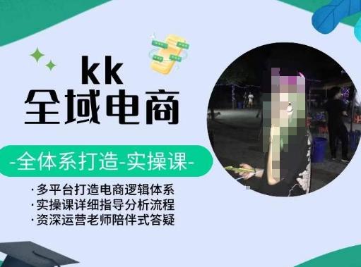 KK全域电商，全体系打造实操课，多平台打造电商逻辑体系-云创网